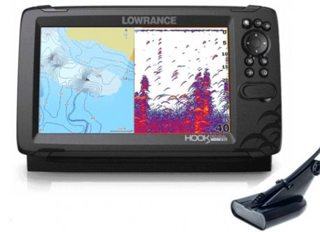 Lowrance HOOK Reveal 9" HDI värinäytöllinen yhdistelmälaite